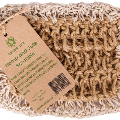 NATURAL LIFE HEMP AND JUTE SCRUBBIE