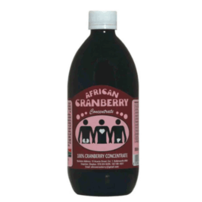 AFRICAN CRANBERRY CONCENTRATE JUICE 500ML