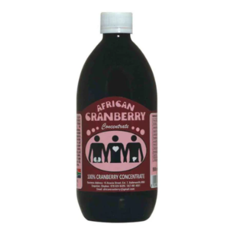 AFRICAN CRANBERRY CONCENTRATE JUICE 500ML
