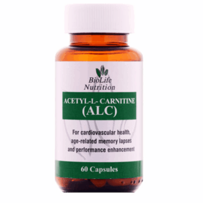 BIOLIFE ACETYL-L-CARNATINE 500mg 60 CAPS