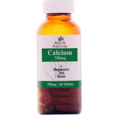 BIOLIFE CALCIUM 750MG 60 CAPS