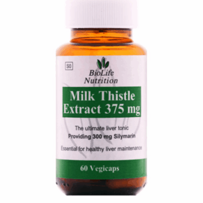 BIOLIFE MILK THISTLE EXTRACT 375MG 60 CAPS