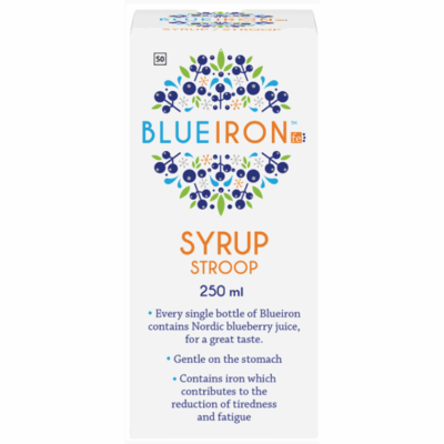 BLUEIRON BLUE SYRUP ORIGINAL 250ML