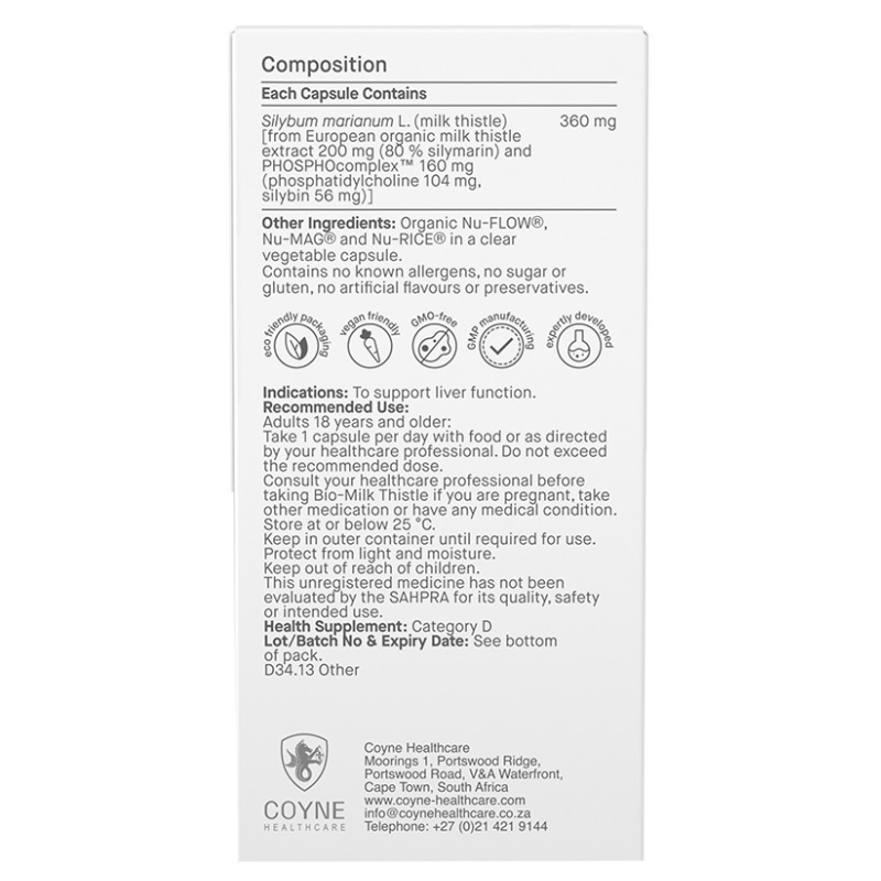 COYNE BIO-MILK THISTLE 30 CAPS - Image 3