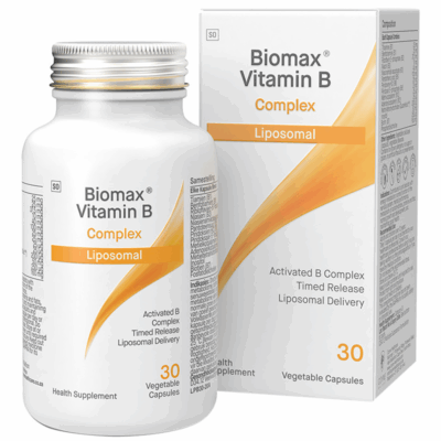 COYNE BIOMAX VITAMIN B COMPLEX LIPOSOMAL 30 CAPS
