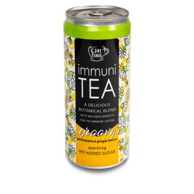 CHI TIME IMMUNITEA SPARKLING ICED TEA 330ML