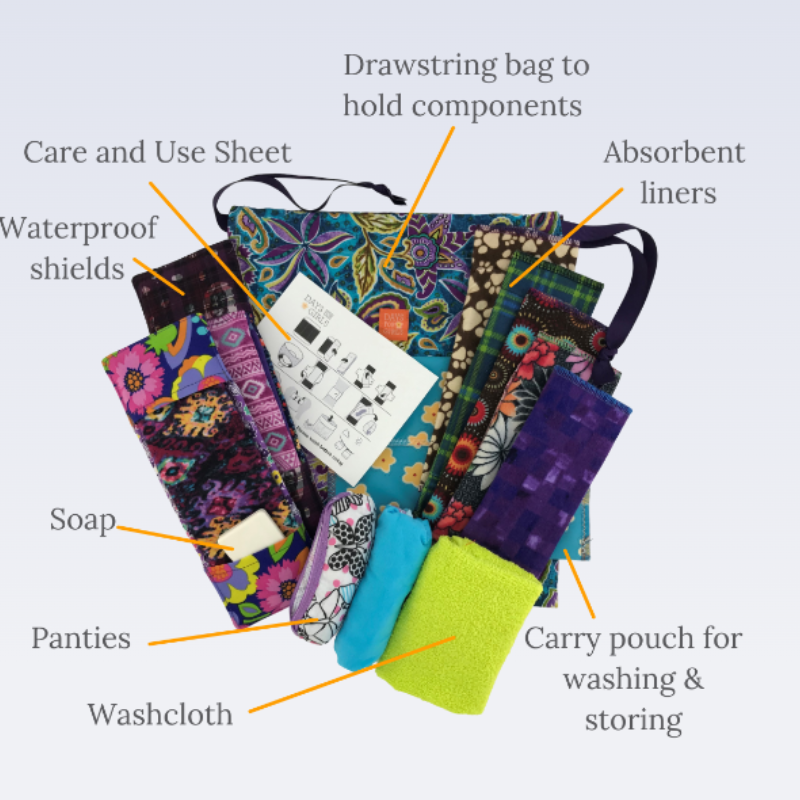 DAYS FOR GIRLS DIGNITY KITS
