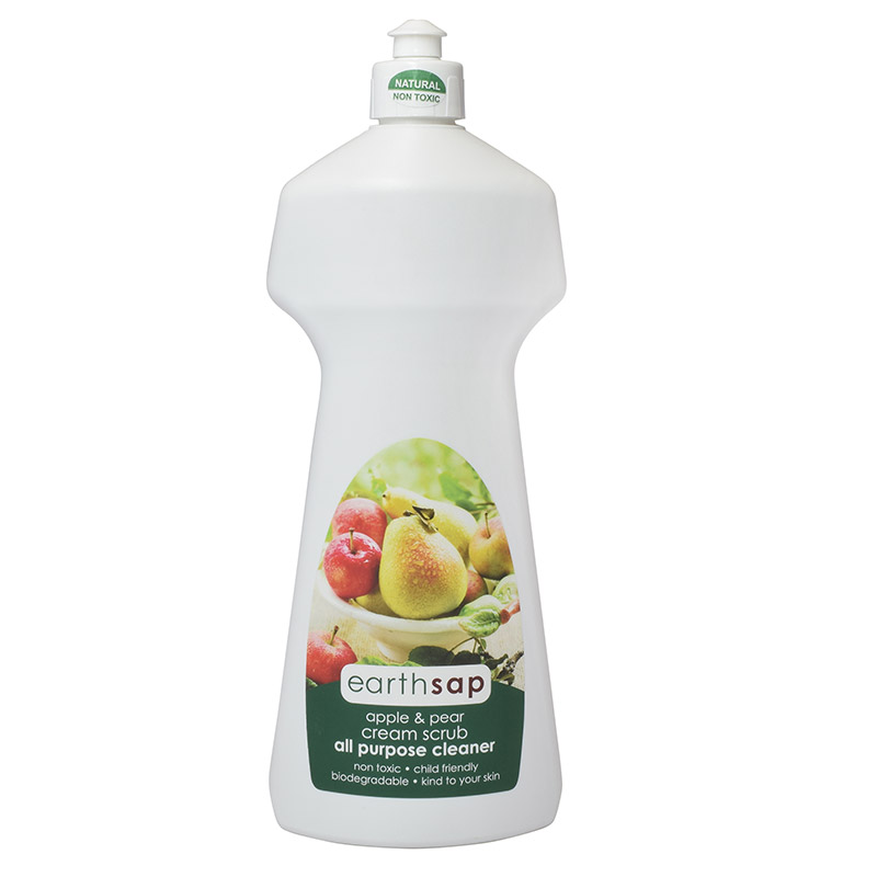 EARTHSAP APPLE & PEAR CREAM SCRUB 750ML