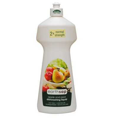 EARTHSAP APPLE & PEAR DISHWASHING LIQUID 750ML