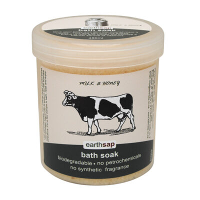 EARTHSAP BATH SOAK MILK AND HONEY 450ML