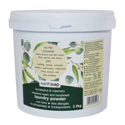 EARTHSAP EUCALYPTUS & ROSEMARY LAUNDRY POWDER 2.2KG