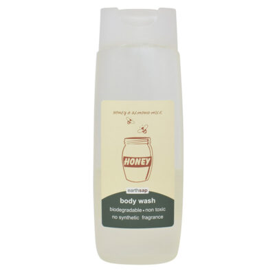 EARTHSAP HONEY AND ALMOND MILK BODY WASH 400ML