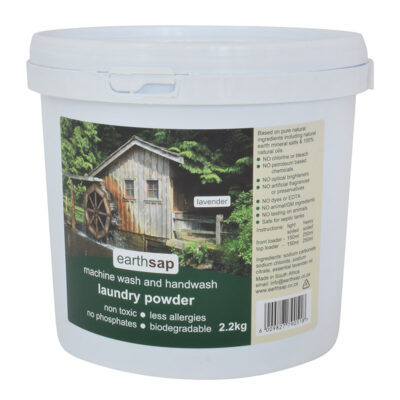 EARTHSAP LAUNDRY POWDER LAVENDER BUCKET 2.2KG