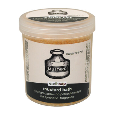 EARTHSAP BATH SALTS MUSTARD 450ML