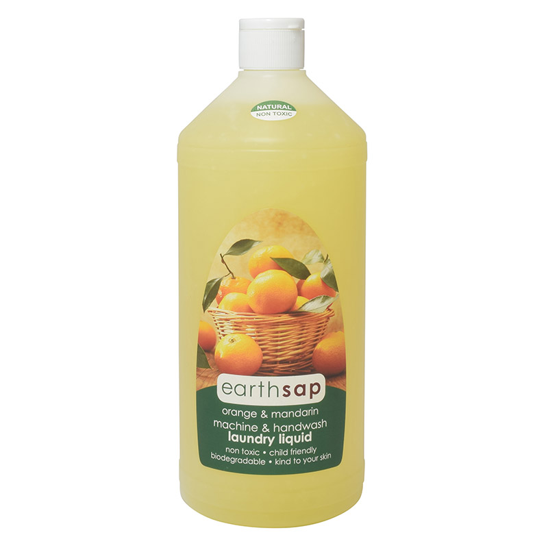 EARTHSAP ORANGE & MANDARIN LAUNDRY LIQUID 1L