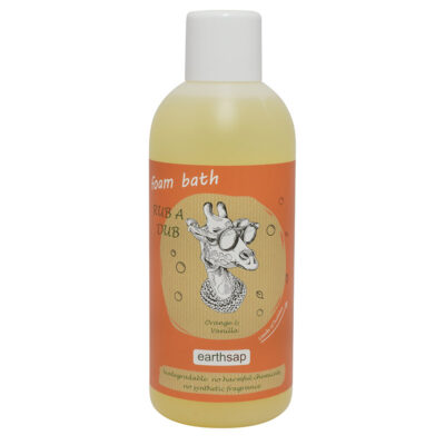 EARTHSAP ORANGE & VANILLA KIDS FOAM BATH 500ML