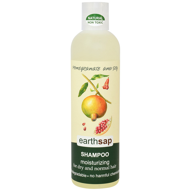 EARTHSAP POMEGRANATE & SOY SHAMPOO 250ML