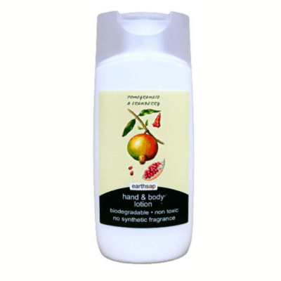 EARTHSAP POMEGRANATE AND CRANBERRY HAND AND BODY LOTION 250ML