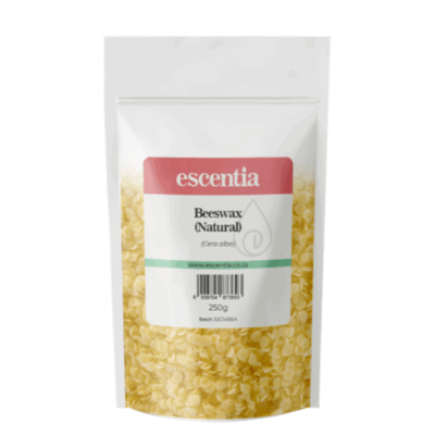 ESCENTIA BEESWAX NATURAL PELLETS 250G