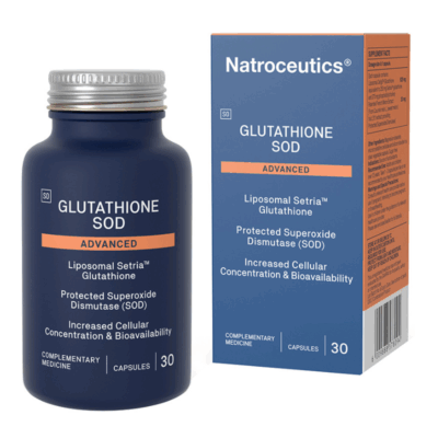 NATROCEUTICS GLUTATHIONE SOD ADVANCED 30 CAPS