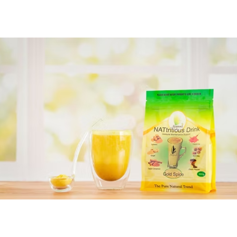 NATTREND NATTRITIOUS DRINK GOLD SPICE 300g - Image 3