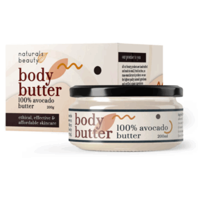 NATURALS BEAUTY BOXED BODY BUTTER 200g