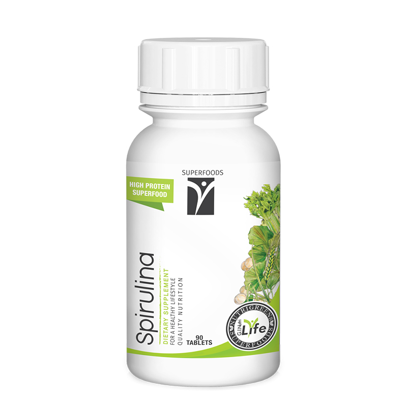 NUTRIGREEN SPIRULINA 90 TABS