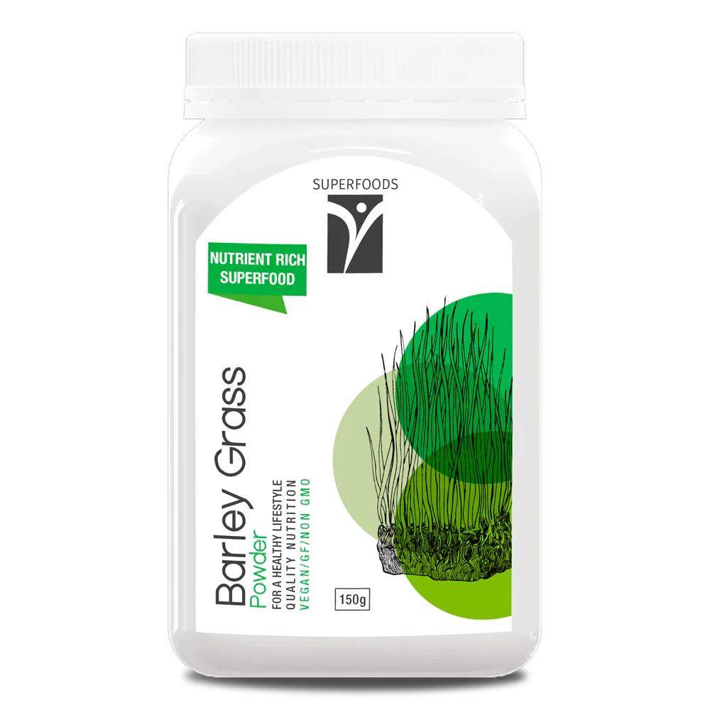 NUTRIGREEN GREEN BARLEY GRASS POWDER 150G