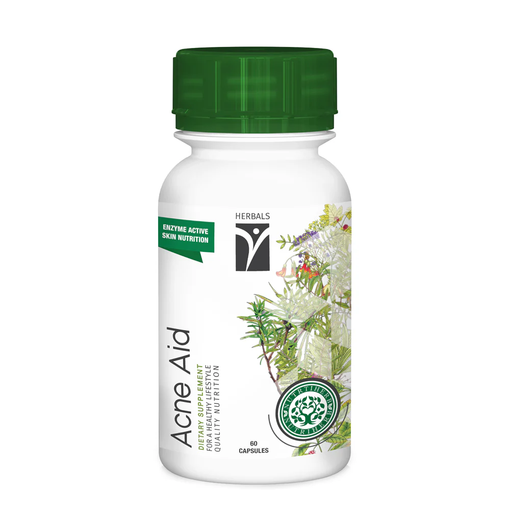 NUTRIHERB ACNE AID 60 CAPS