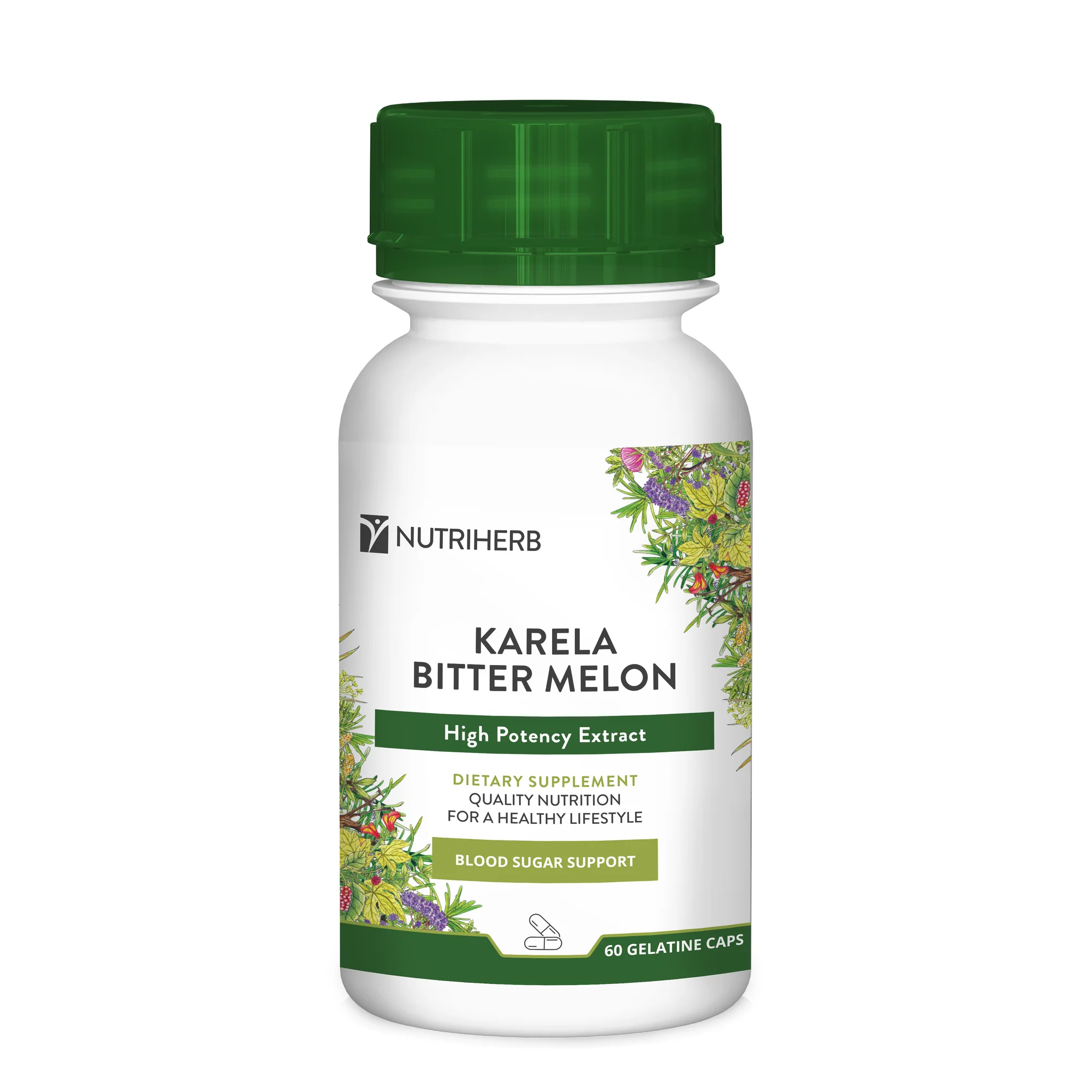 NUTRIHERB KARELA BITTER MELON 60 CAPS