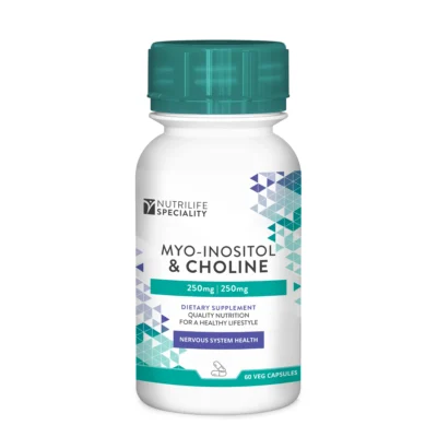 NUTRILIFE INOSITOL & CHOLINE 60 VEGGIE CAPS