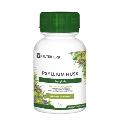 NUTRIHERB PSYLLIUM HUSK 90 CAPS