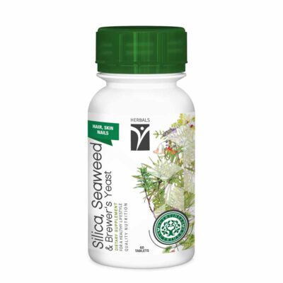 NUTRIHERB SILICA SEAWEED AND BREWERS YEAST 60 TABS