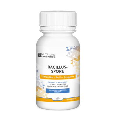 NUTRILIFE BACILLUS-SPORE 500 MILLION 60 TABS