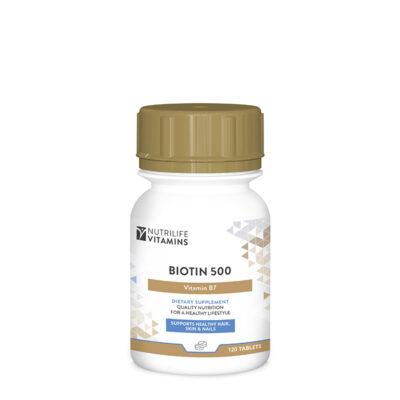 NUTRILIFE BIOTIN 500UG 120 TABS