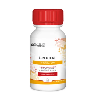 NUTRILIFE L-REUTERII CHEWABLE 60 TABS