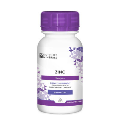 NUTRILIFE ZINC COMPLEX 60 CAPS