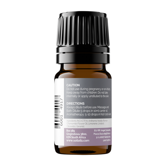 SOIL ROMAN CHAMOMILE ESSENTIAL OIL 10ML - Image 3