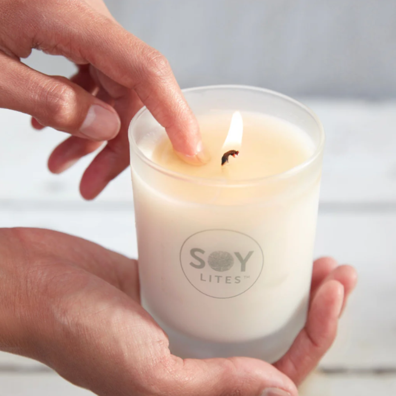 SOY LITES TRANQUILITY MOISTURISING TUMBLER CANDLE 220ML - Image 2