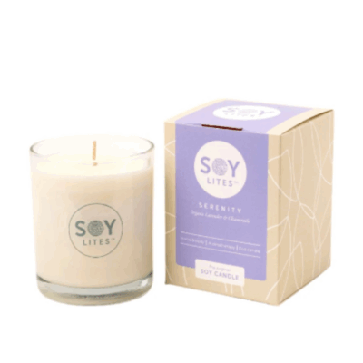 SOY LITES SERENITY MOISTURISING TUMBLER CANDLE 220ML