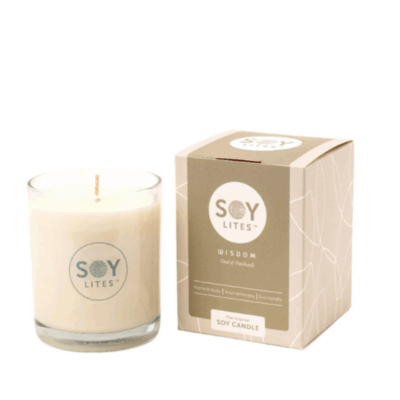 SOY LITES WISDOM MOISTURISING TUMBLER CANDLE 220ML