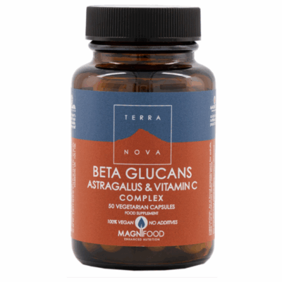 TERRA NOVA BETA GLUCANS ASTRAGALUS & VIT C COMPLEX