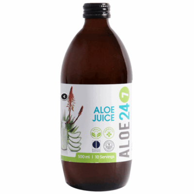 TOTALLY WILD ORGANIC ALOE 24/7 ORIGINAL 500ML