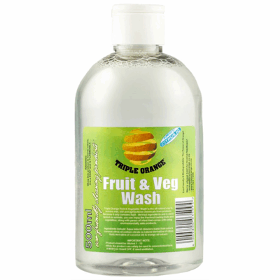 TRIPLE ORANGE FRUIT & VEG WASH 500ML