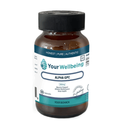 YOUR WELLBEING ALPHA GPC 500mg 30 V CAPS
