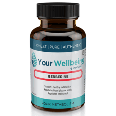 YOUR WELLBEING BERBERINE HCI 95% 500MG 60s
