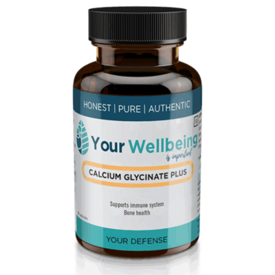 YOUR WELLBEING CALCIUM GLYCINATE PLUS 1000mg 60s