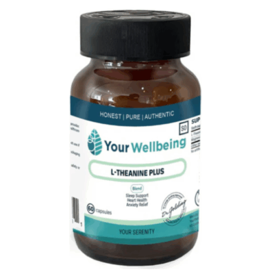 YOUR WELLBEING L-THEANINE PLUS 60 CAPS
