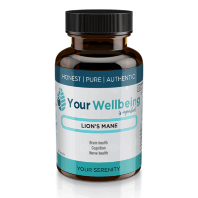 YOUR WELLBEING LIONS MANE 500mg 60s