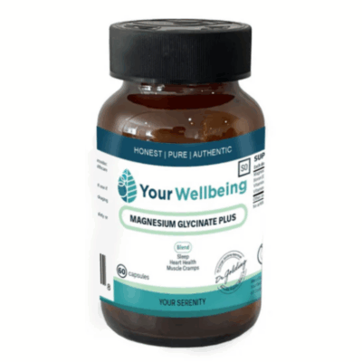 YOUR WELLBEING MAGNESIUM GLYCINATE PLUS 1000MG 60s